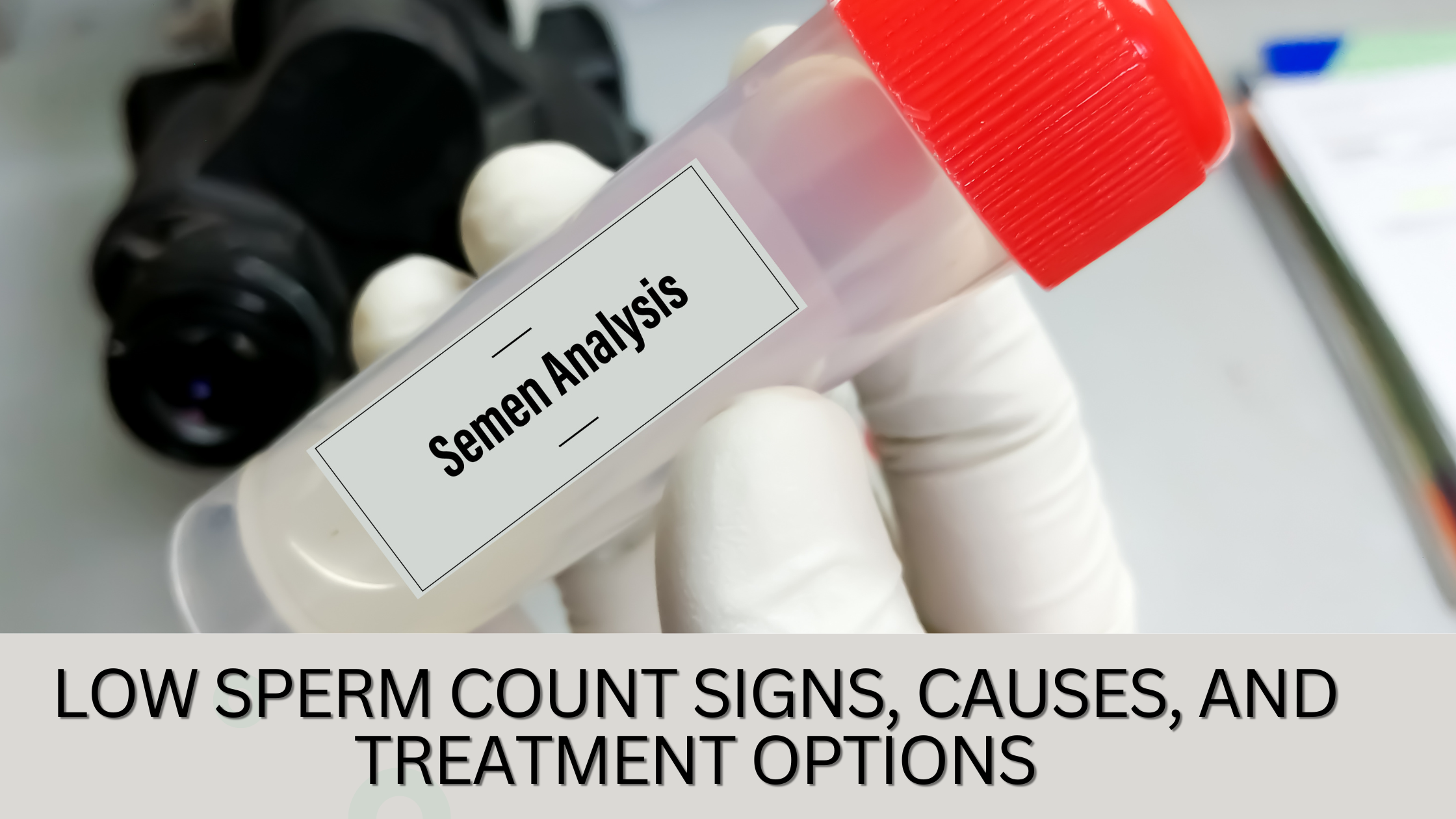 You are currently viewing Low Sperm Count Signs, Causes, and Treatment Options