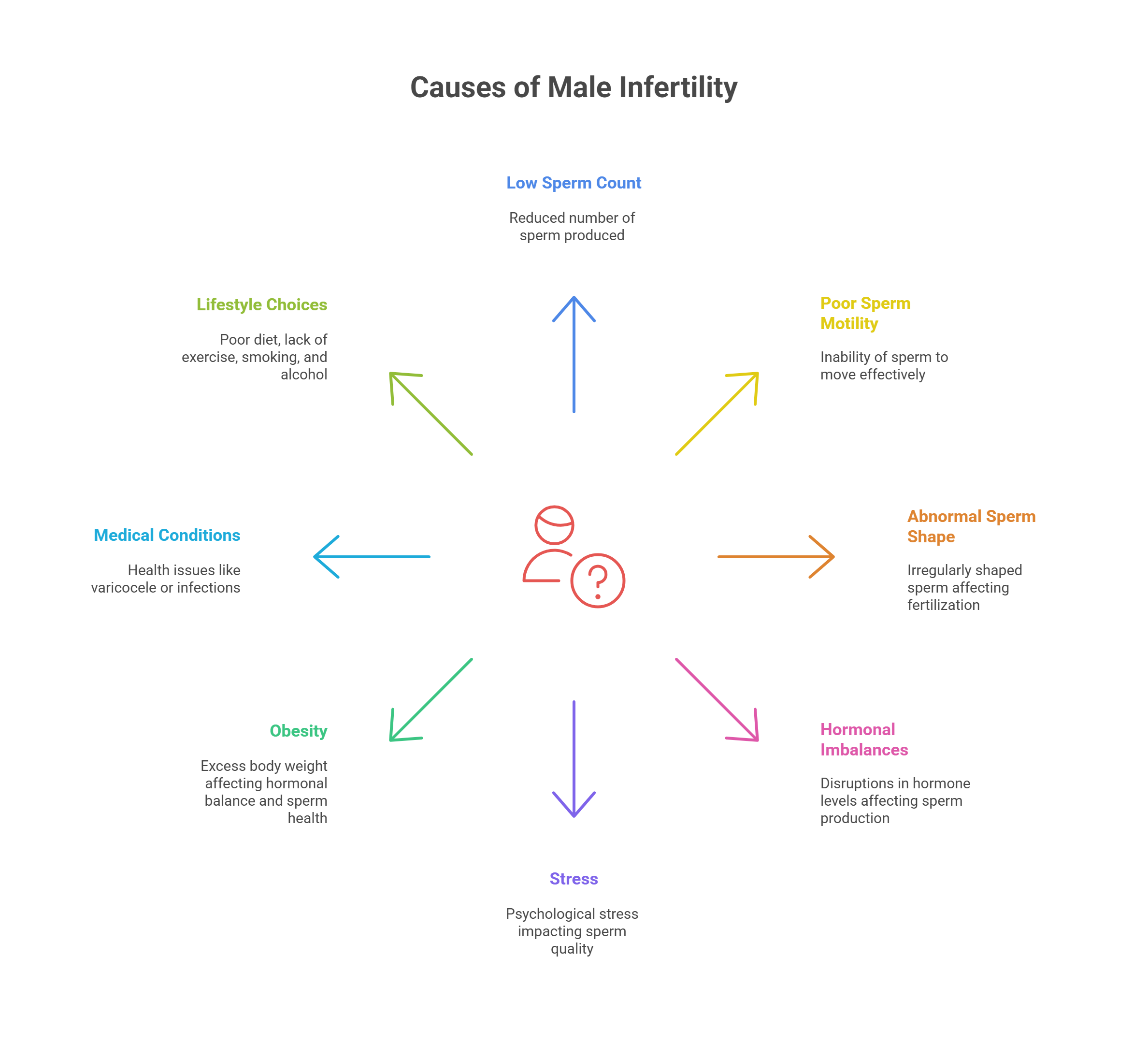Causes of Male infertility