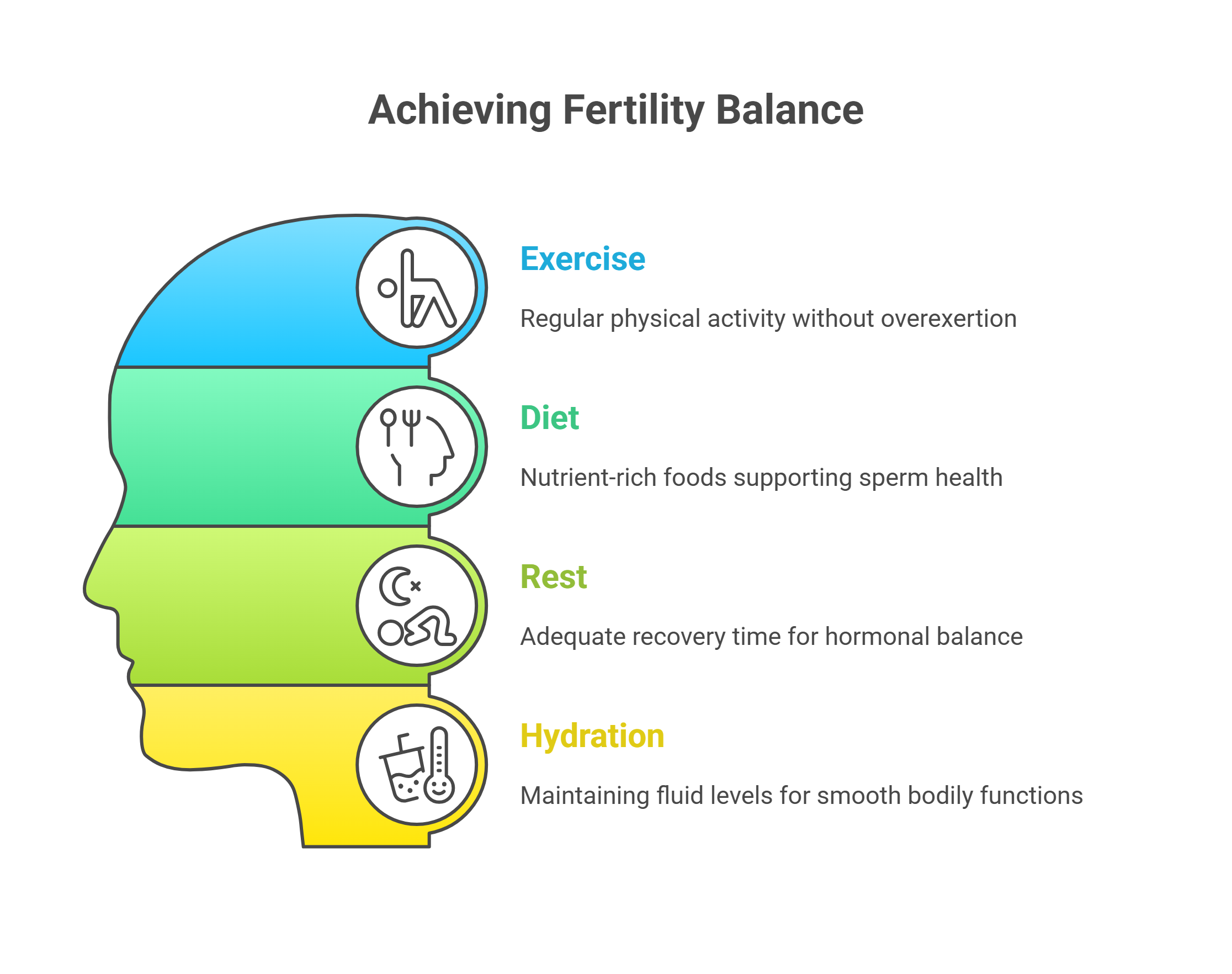 Achieving fertility balance