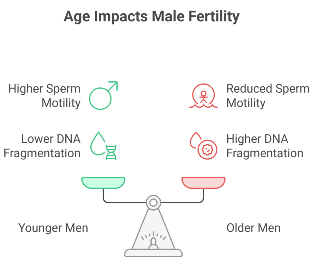 How Age impacts Male Fertility